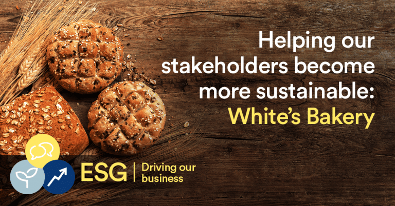 Helping our stakeholders become more sustainable- White Bakery