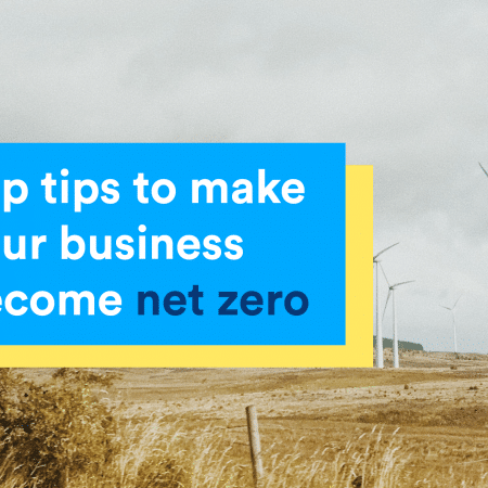 5 Top tips to help make your business reach net zero