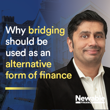 Why bridging should be used as an alternative form of finance