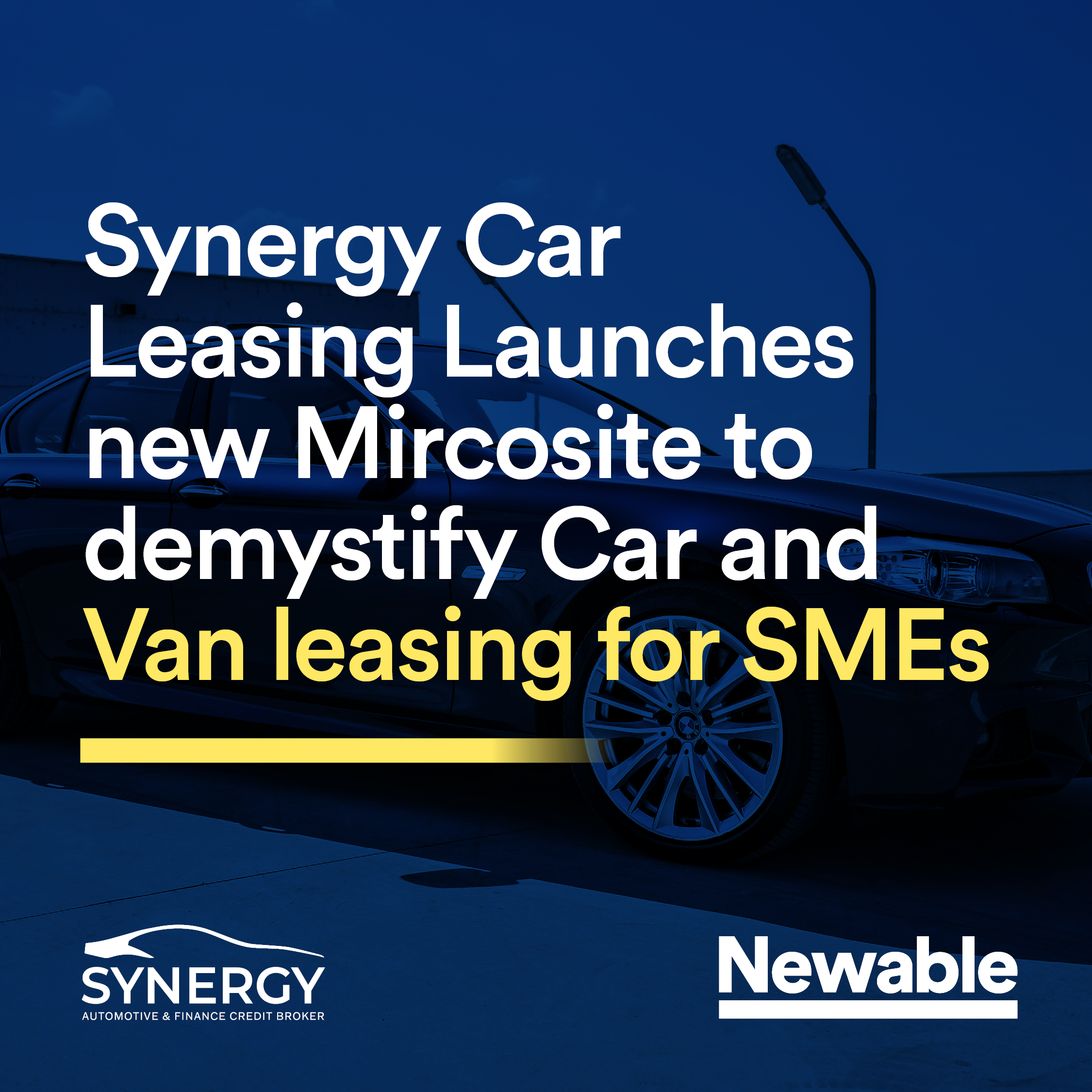 Synergy Car Leasing Launches new Leasing Guide to demystify Car and Van leasing for SMEs